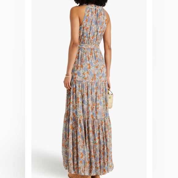 Veronica Beard Multicolor Floral Maxi Dress - Picture 4 of 8